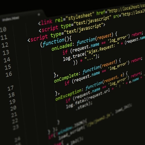 Ein Screenshot von einem JavaScript Code