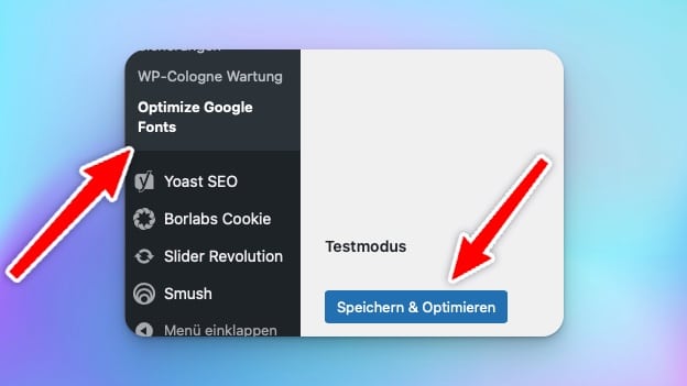 Wie man das OMGF Plugin in WordPress findet